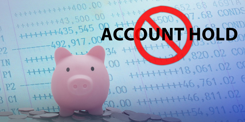 บัญชีถูกอายัด