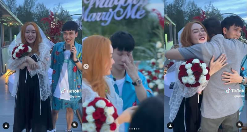 พ่อแก้มบุ๋ม ปาดน้ำตา แก้มบุ๋ม ถูกขอแต่งงาน