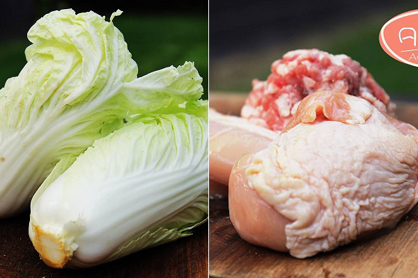 ซาลาเปาผักไส้ไก่