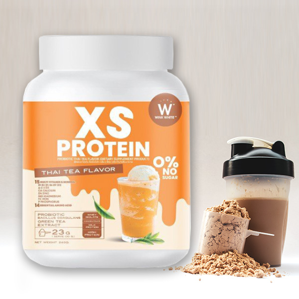 โปรตีนลดน้ำหนัก XS Wink White Protein Whey