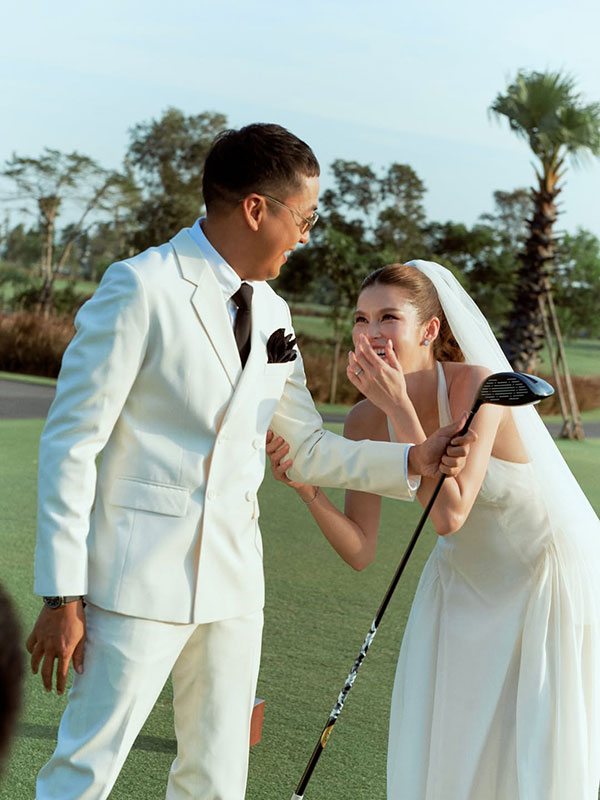 ยิหวา ปรียากานต์ - เปอร์ สุวิกรม ปล่อยภาพพรีเวดดิ้ง