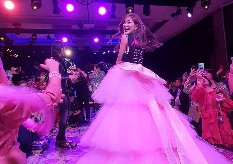 ก้อย รัชวิน, ชุดแต่งงาน