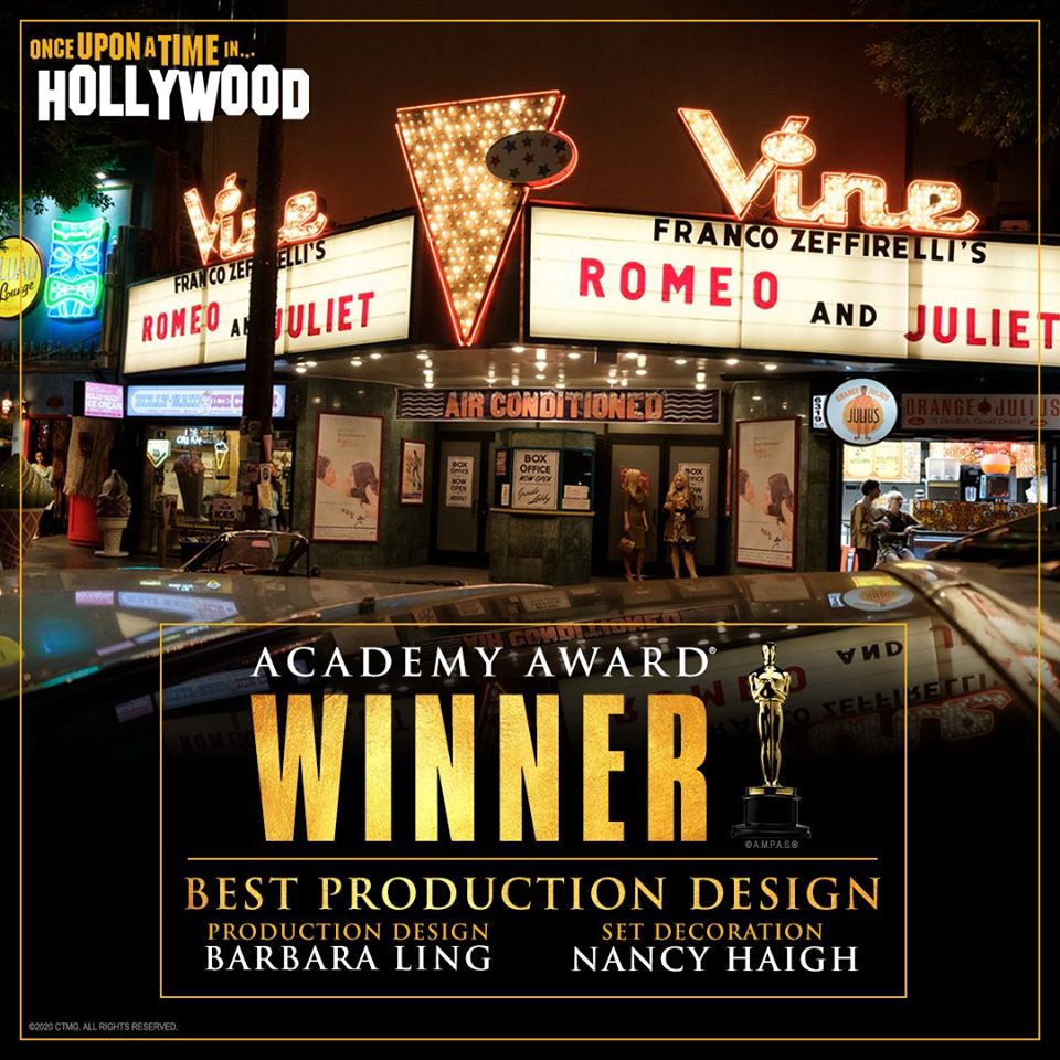 ผลรางวัล Oscars 2020