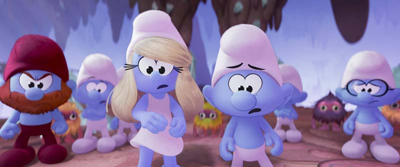 ตัวละครสเมิร์ฟจากหนัง Smurfs 2025