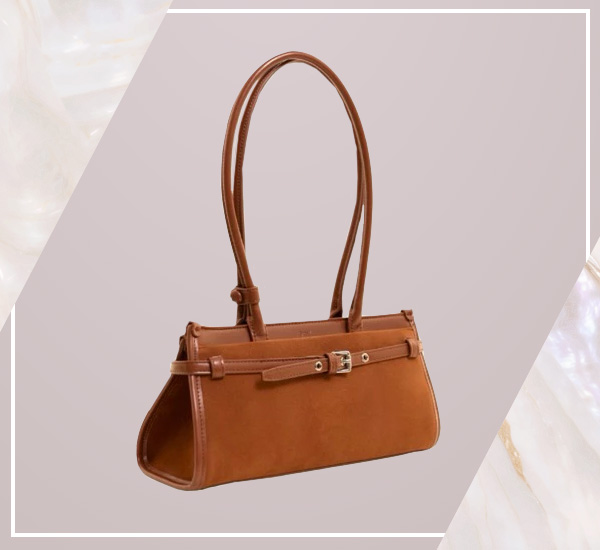 กระเป๋าสะพายสีน้ำตาล 2025 รวม 13 กระเป๋าดีไซน์สวยคลาสสิก แมตช์ง่าย จุของได้เพียบ