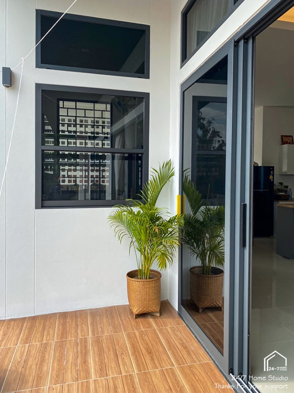 สร้างบ้านชั้นเดียวให้พ่อ-แม่