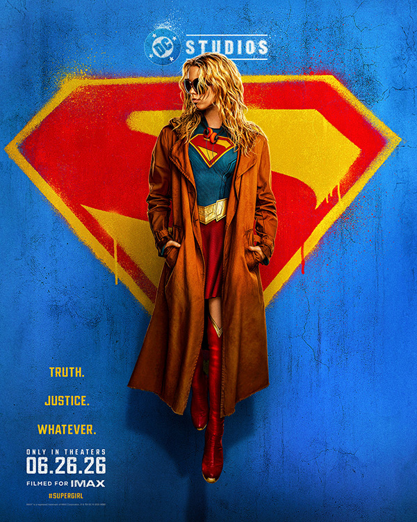 Supergirl หนังซูปเปอร์ฮีโร่ DC Studios หนังใหม่ 2026 โปสเตอร์