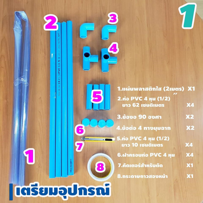 ฉากกั้นโควิด