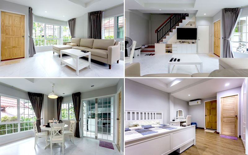 ตกแต่งทาวน์เฮ้าส์ 3 ชั้น งบ 1.7 ล้านบาท