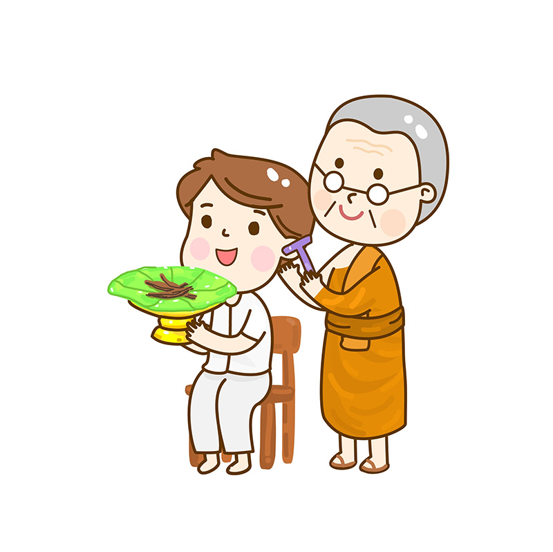 ฝันว่าบวชเป็นพระ