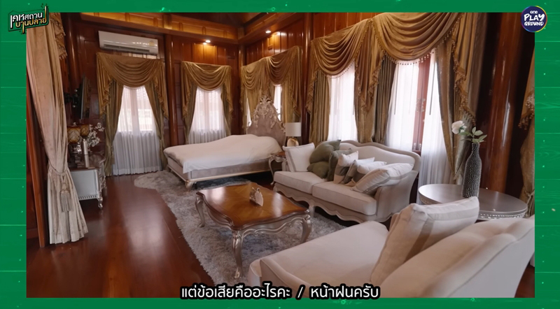 บ้านเรือนไทย เอิร์น จิรวรรณ ห้องนอน