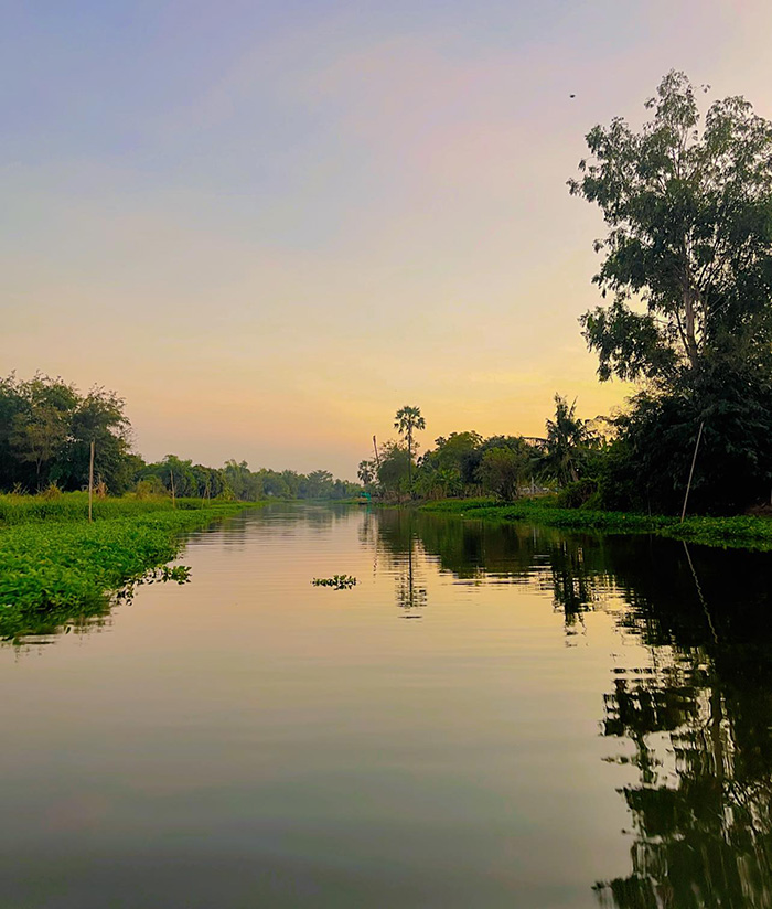 บรรยากาศแม่น้ำท่าว้า