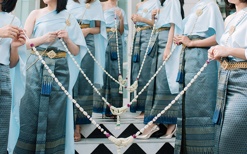 งานแต่งพิธีเช้า