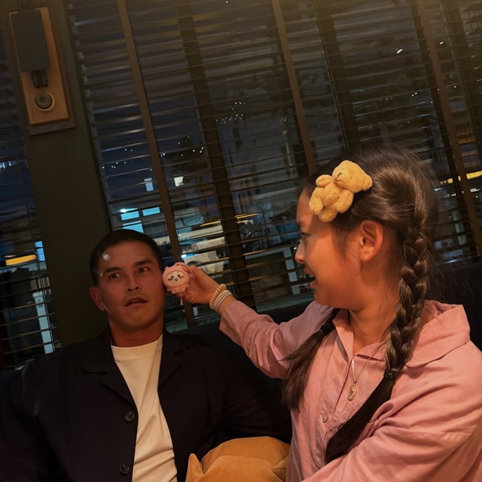 สงกรานต์ เตชะณรงค์ อวดโมเมนต์อบอุ่นใจ ดินเนอร์วันพ่อ