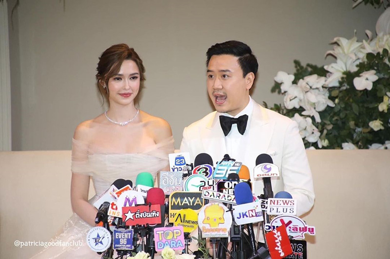 งานแต่ง แพทริเซีย กู๊ด - โน้ต วิเศษ