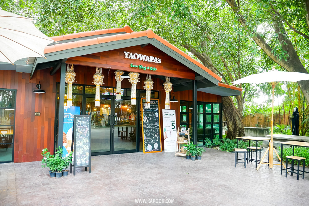 สวนเยาวพา ร้านหน้าต่างเขียว ที่เที่ยวศรีราชา