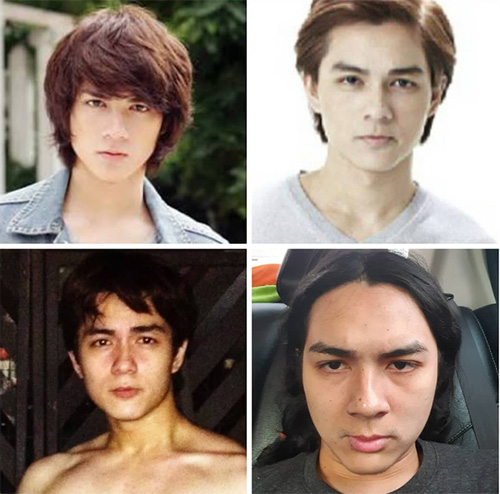 แน็ก ชาลี พัฒนาการความหล่อ