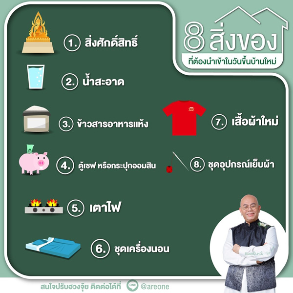 ของขึ้นบ้านใหม่ ซินแสเป็นหนึ่ง