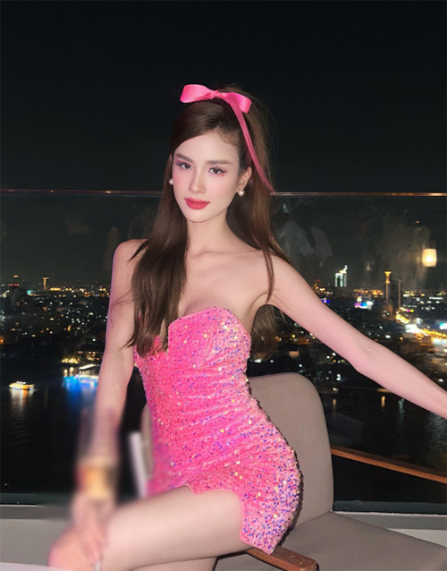 พัดพัด ทรงผมมัดครึ่งหัว