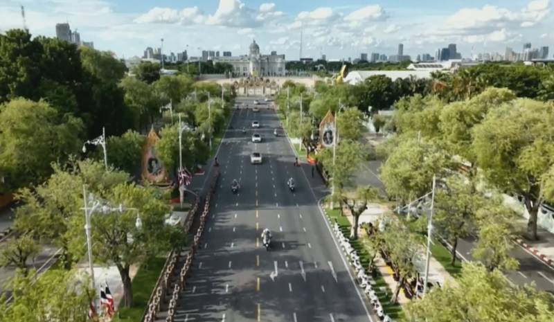 ขบวนเชิญพระศพ เจ้าฟ้าพัชรกิติยาภา