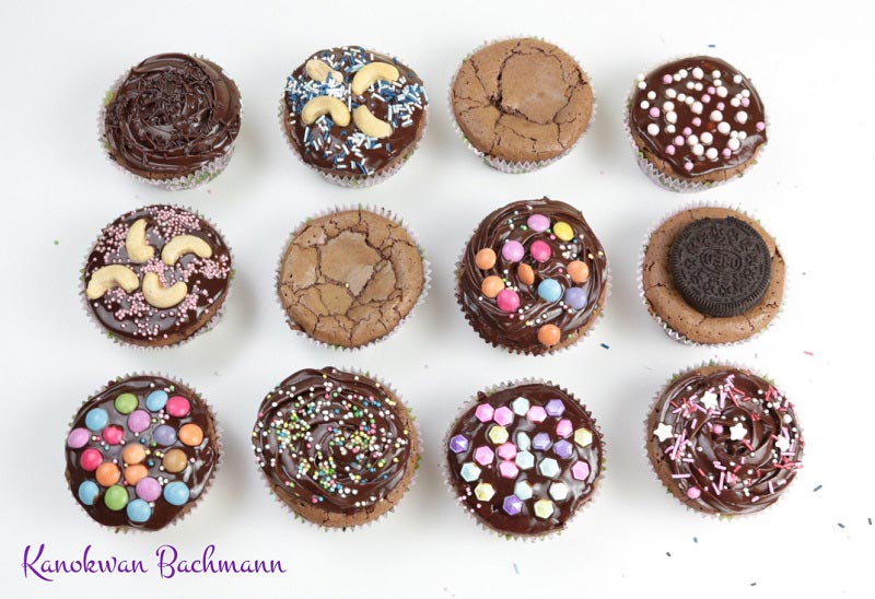 คัพเค้กบราวนี่