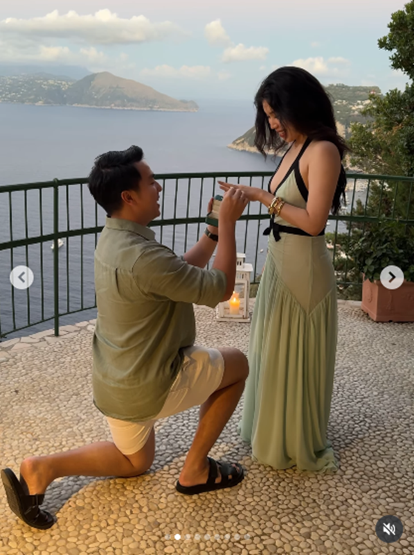 มีมี่ ทายาทนามสกุลดัง ถูกแฟนหนุ่มขอแต่งงานที่อิตาลี