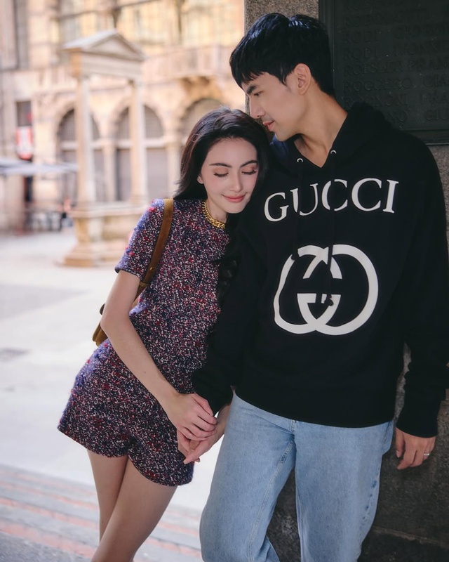 ใหม่ ดาวิกา - เต๋อ ฉันทวิชช์ สวีตหวานกลางมิลาน อิตาลี 