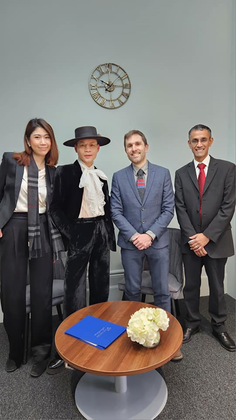  หวานชื่น ครูลูกกอล์ฟ ควงแฟนหนุ่ม จดทะเบียนสมรส