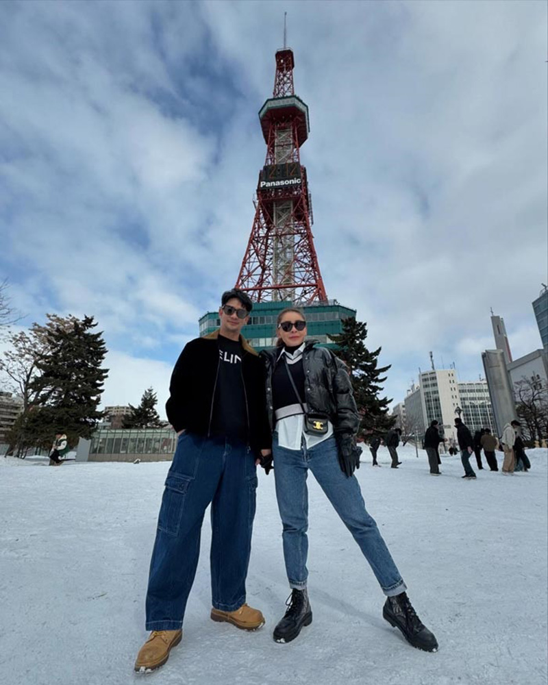 เป็กกี้ ศรีธัญญา รักใหม่หวานฉ่ำ อวดโฉมแฟนหนุ่ม 