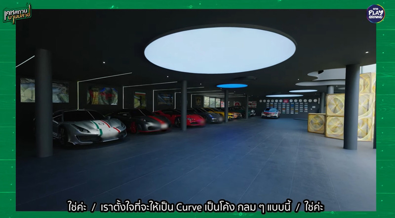 บ้าน มาดามยุ้ย ที่จอดซูเปอร์คาร์