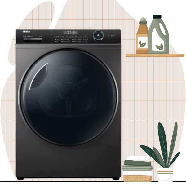 เครื่องอบผ้า Haier รุ่น HD100-AR959S