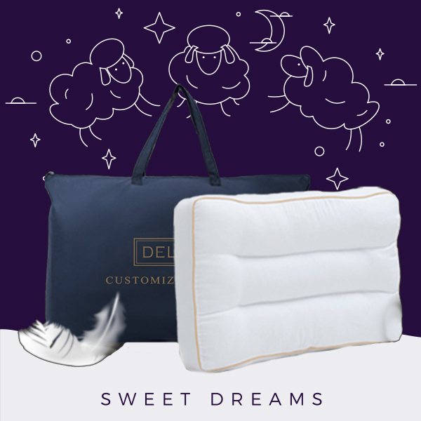 หมอนสุขภาพ Delicia รุ่น Customized Pillow