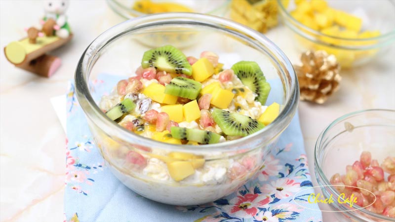 เบิร์ชเชอร์มูสลี่มะพร้าว