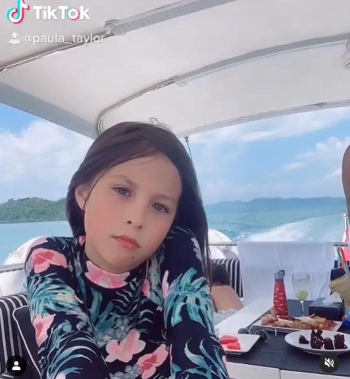 น้องไลลา ลูกสาว พอลล่า