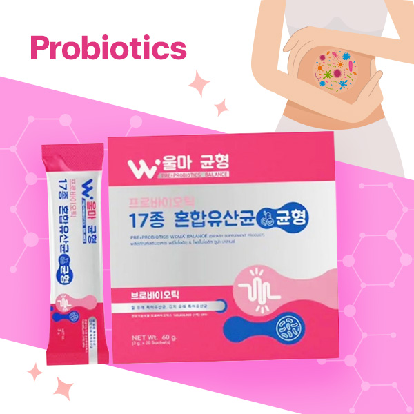 โพรไบโอติก woma balance probiotic
