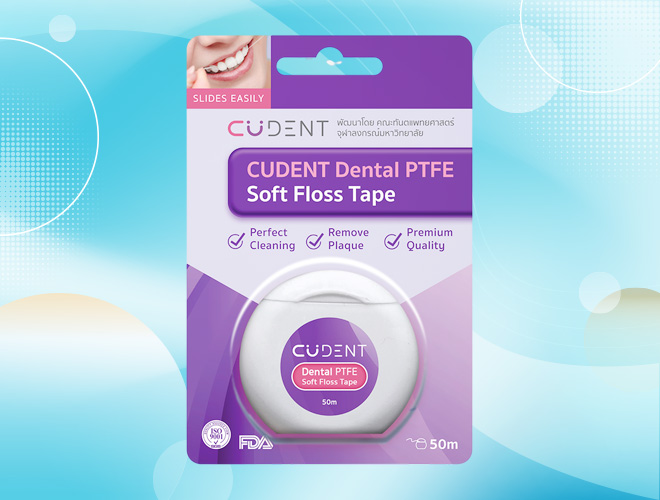 ไหมขัดฟัน Chula Dent Dental PTFE Soft Floss Tape