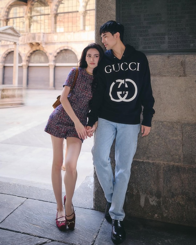 ใหม่ ดาวิกา - เต๋อ ฉันทวิชช์ สวีตหวานกลางมิลาน อิตาลี 