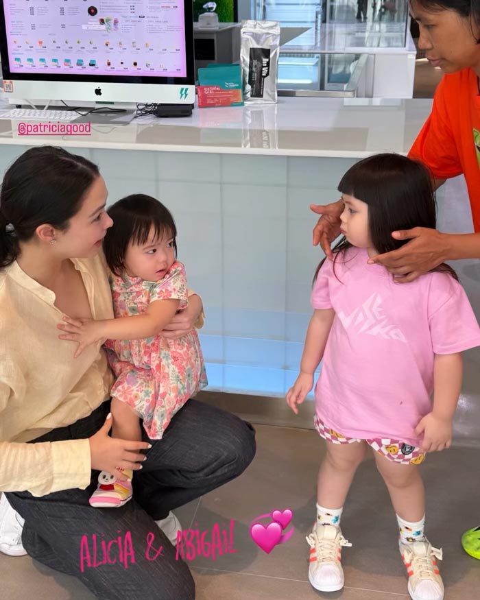 น้องแอบิเกล น้องเอลิเซีย