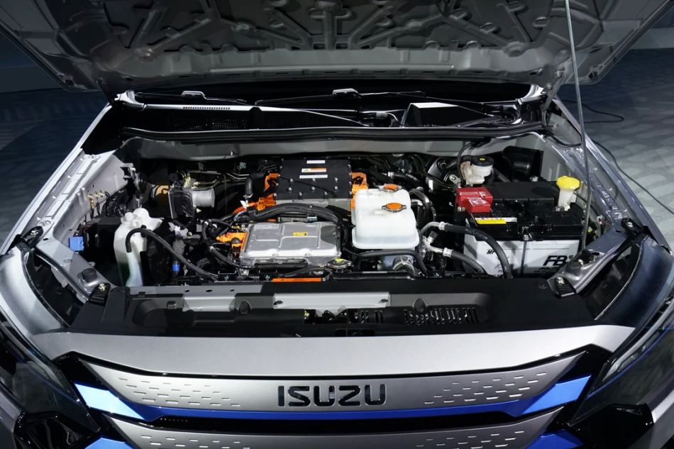 isuzu d max ev concept