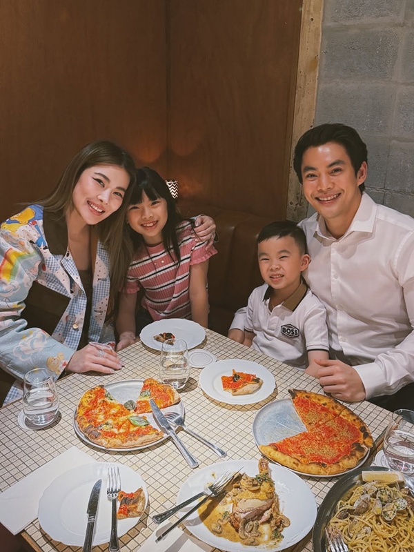 แนน ปิยะดา ฉลองวันเกิด 39 ปี พร้อม ไฮโซกึ้ย ศุภชัย สามีและลูก ๆ