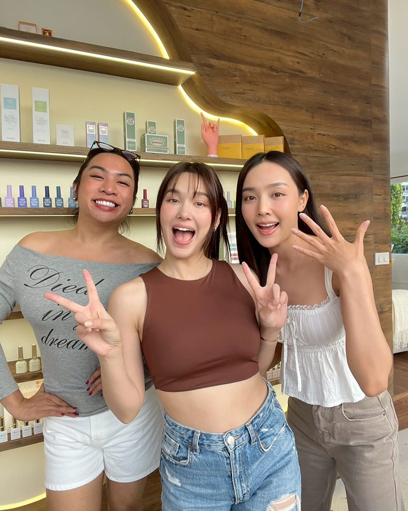 แจ็คกี้ เปิดร้านเล็บ ทำเองทุกขั้นตอนจริง 