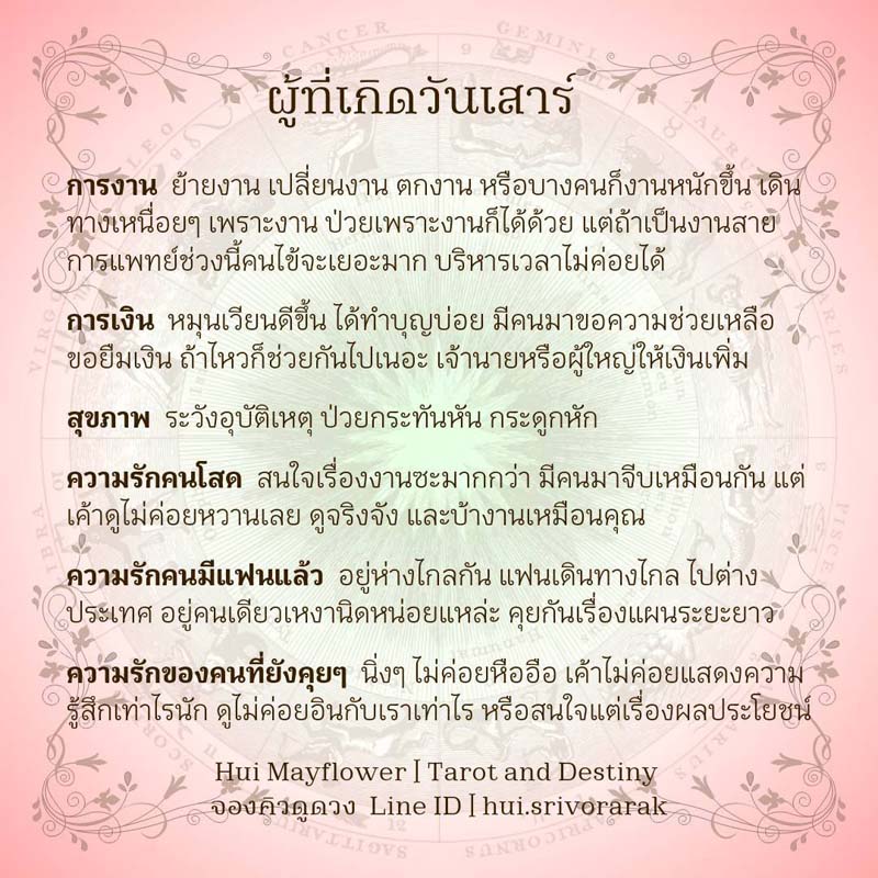 ดวงรายสัปดาห์