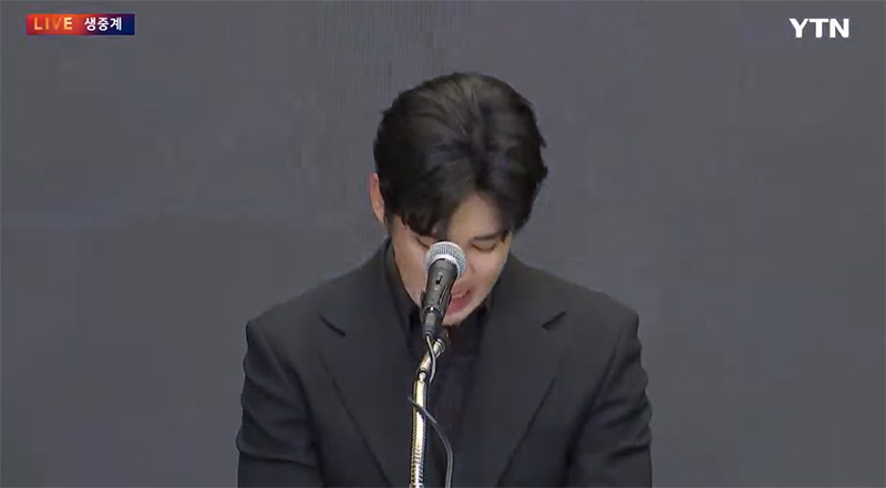 คิมซูฮยอน แถลงทั้งน้ำตา ปฏิเสธทุกคำกล่าวหา