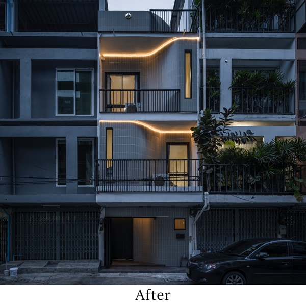 รีโนเวทตึกแถว 3 ชั้น