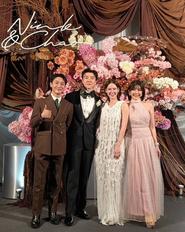 เชา ชวลิต แต่งงาน