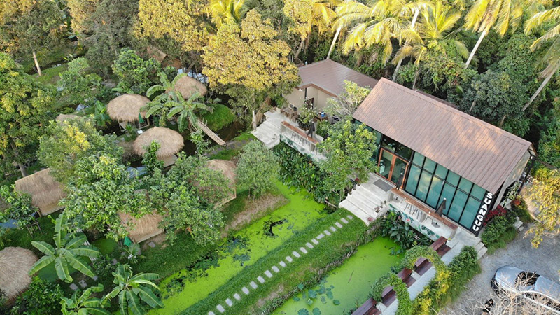 ร้านกาแฟในสวน กรุงเทพฯ