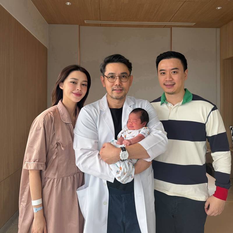 แพทริเซีย คลอดลูก