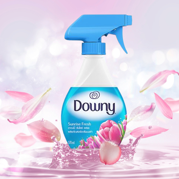 สเปรย์ฉีดผ้าหอม ดาวน์นี่ กลิ่นซันไรซ์ เฟรช (Downy Sunrise Fresh)