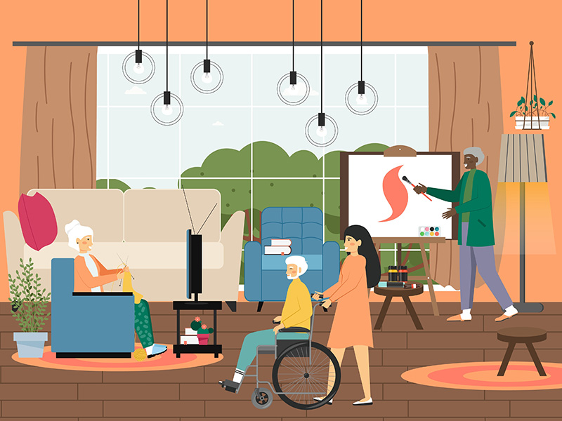 วิธีจัดบ้านผู้สูงอายุ