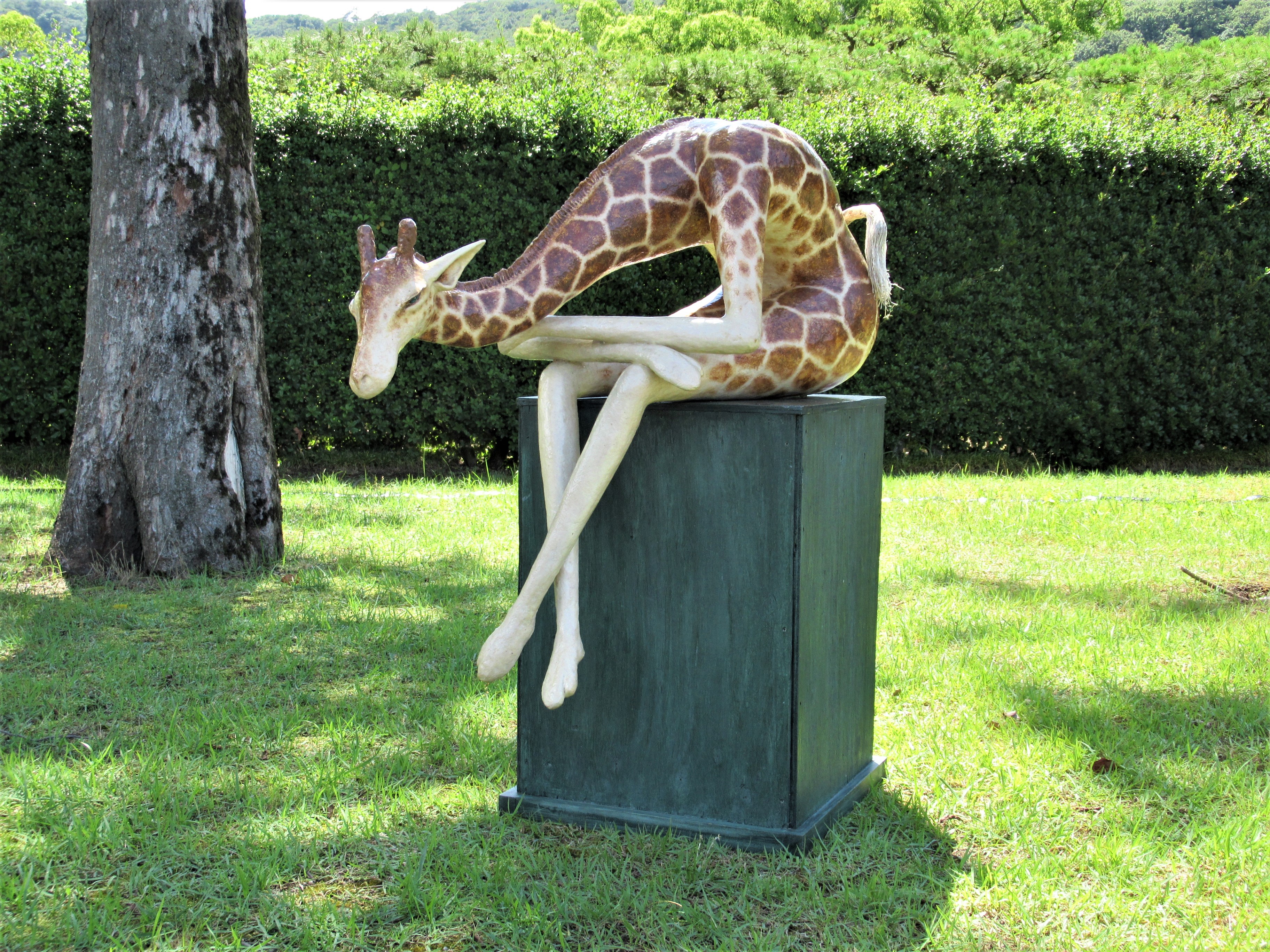 รูปปั้นยีราฟ